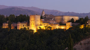 ¿De qué partes consta La Alhambra?