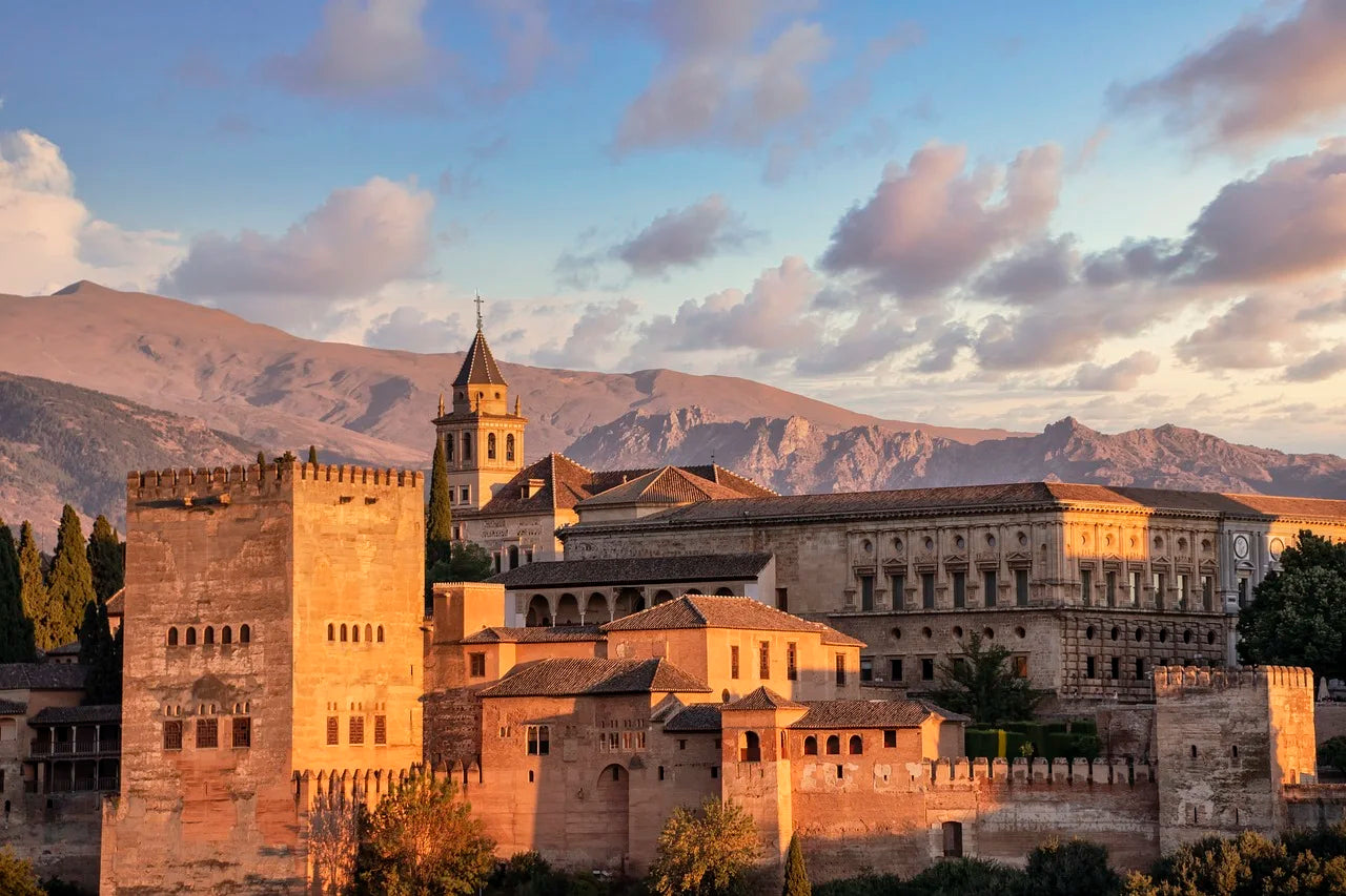 Vista de la Alhambra de Granada.