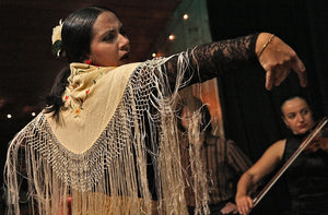 Flamenco en "tablao" tradicional